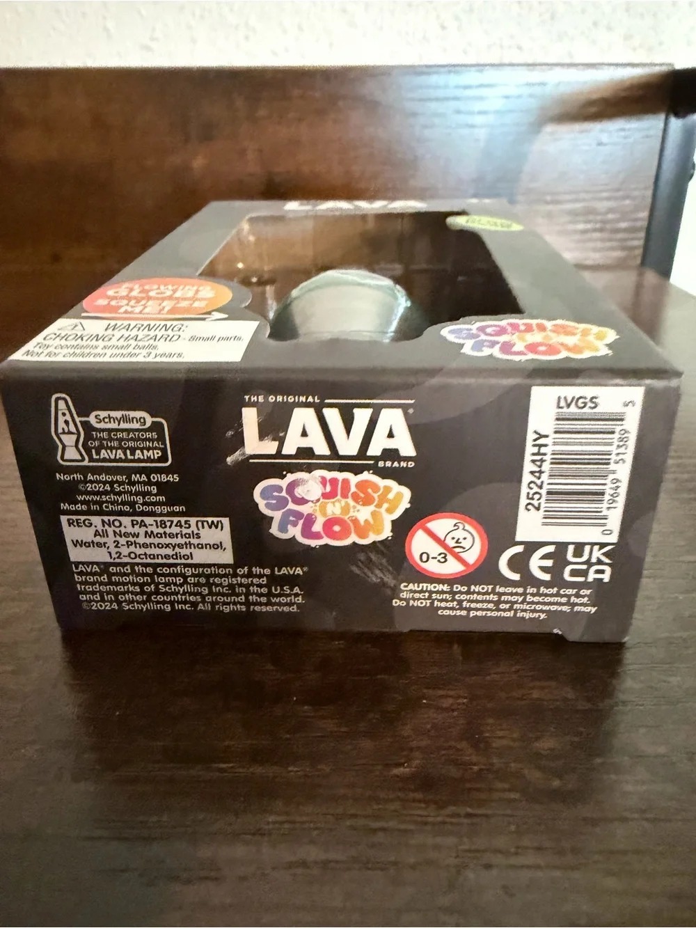 LAVA Glow-in-the-Dark Green Kids Lava Lamp Toy - LAVA Brand